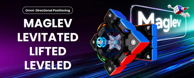 GAN V100 Maglev 3x3x3 Speed Cube UV Coated